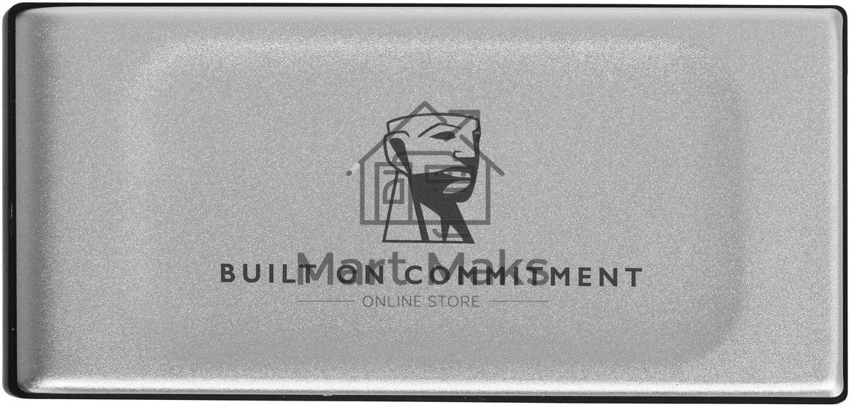 Внешний SSD Kingston XS2000, 4TB, USB 3.2 Gen 2x2 Type-C, R/W 2000/2000, серебристый