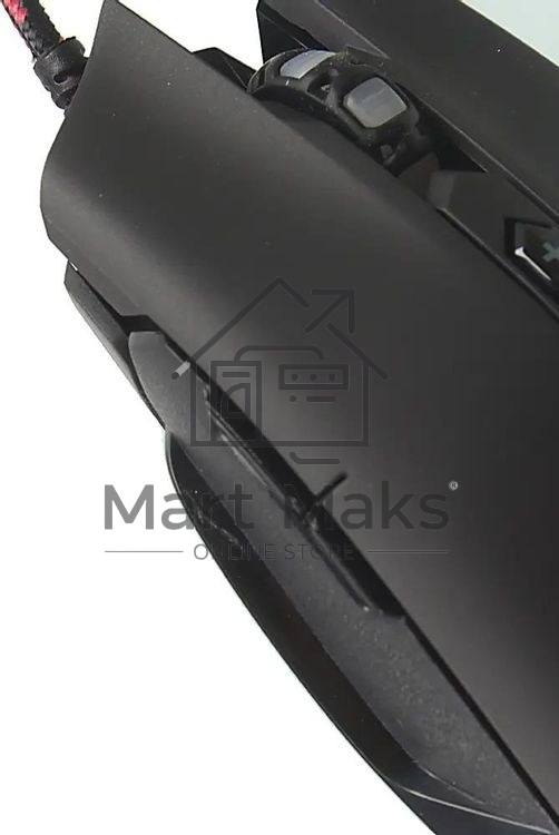 Мышь проводная A4Tech Bloody Q80 черный, 3200 dpi, USB, кнопки - 8