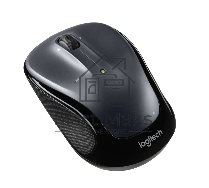 Мышь беспроводная Logitech M325 черный, 1000 dpi, радиоканал, USB, кнопки - 3