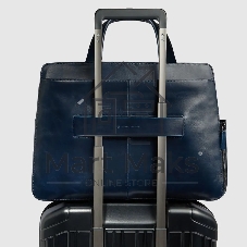 Сумка для ноутбука Piquadro Blue Square CA6590B2/BLU2, натур.кожа, темно-синий