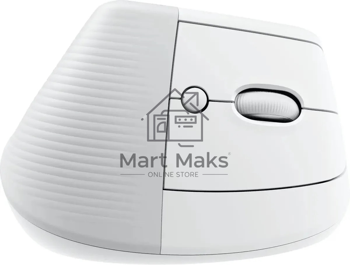 Мышь беспроводная Logitech Lift белый/серый, 4000 dpi, радиоканал, USB, кнопки - 6