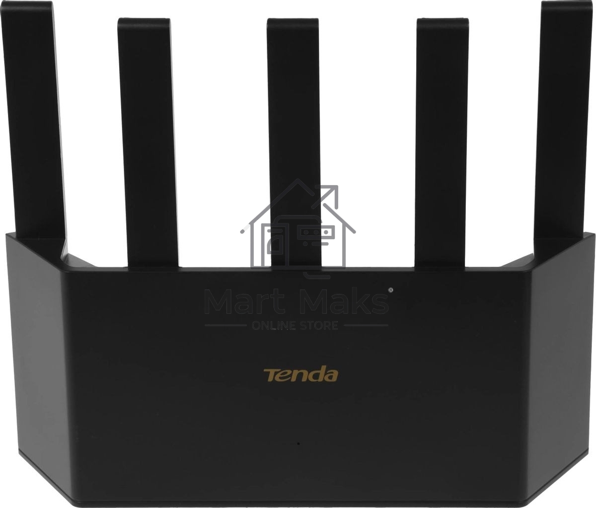 Двухдиапазонный Wi-Fi 6 роутер Tenda TX2L Pro AX1500, до 300 Мбит/с на 2,4 ГГц + до 1201 Мбит/с на 5 ГГц, LAN 3x1Гбит/с