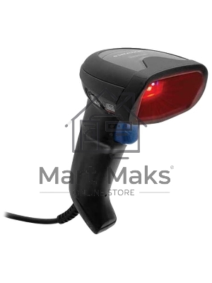 Сканер штрих-кода ручной Datalogic QuickScan QD2590, Kit, 2D Mpixel Imager, 30 скан/сек, USB, черный