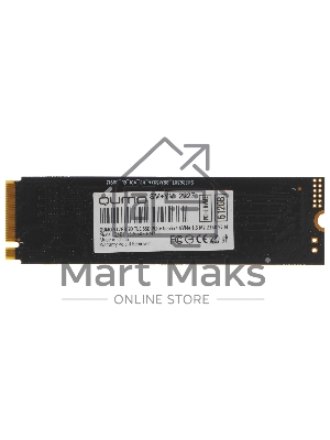 Накопитель SSD QUMO Novation, 512Gb, PCIe 3.0 x4, M.2 2280, NVMe, R/W 2500/1900