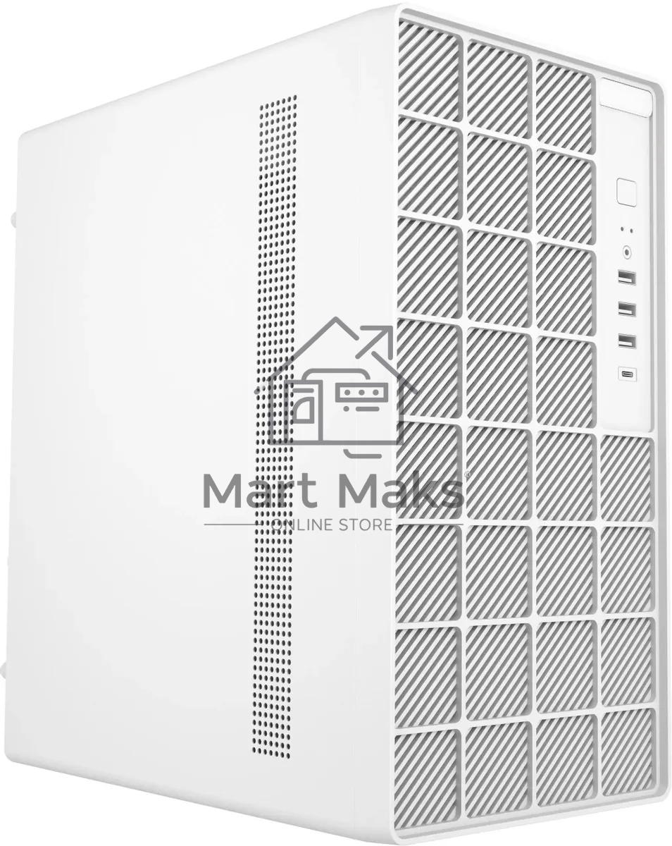 Компьютерный корпус Digma DCC-MN304 белый без БП mATX 2x120mm 2xUSB2.0 1xUSB3.0 audio
