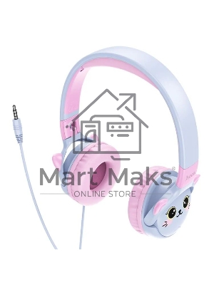Наушники детские HOCO (6942007638593) W61 Blue