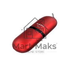 Флешка USB Maxvi SF red (FD8GbUSB20C10SF), 8Gb, USB 2.0, R/W 5/15, красный