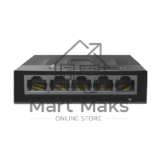 Коммутатор TP-Link LS1005G, 5×1 Гбит/с, неуправляемый Коммутатор TP-Link LS1005G, 5×1 Гбит/с, неуправляемый