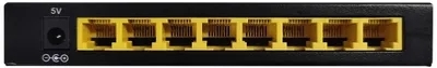 Коммутатор неуправляемый ORIGO Unmanaged Switch, 8x1000Base-T, metal case