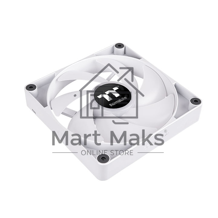 Вентилятор для корпуса Thermaltake CT140 ARGB 140х140x25 белый 4-pin 30.5дБ (упак.:2шт) (CL-F154-PL14SW-A) Ret