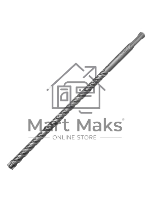 Бур по бетону Denzel цельная крестовая пластина, 10x265 мм, SDS PLUS