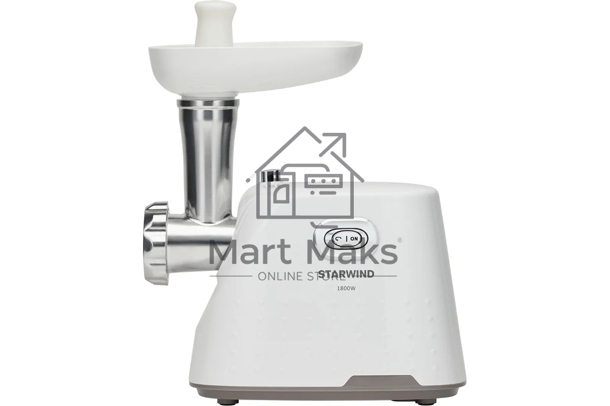 Мясорубка электрическая Starwind SMG2341 1800 Вт, белый