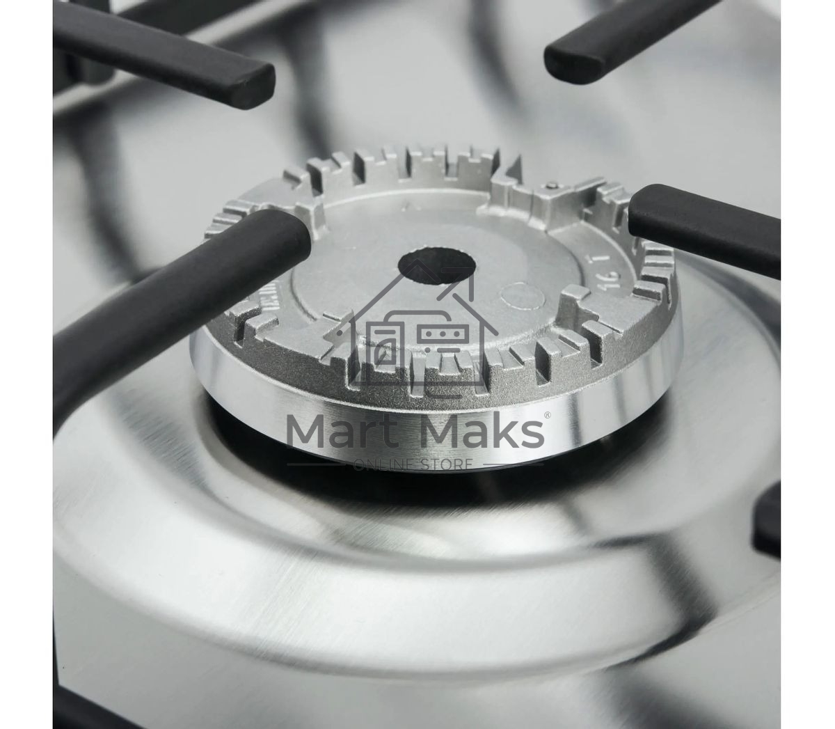 Газовая варочная панель Maunfeld EGHS.32.3ES, 2 конфорки, нержавеющая сталь, серебристый