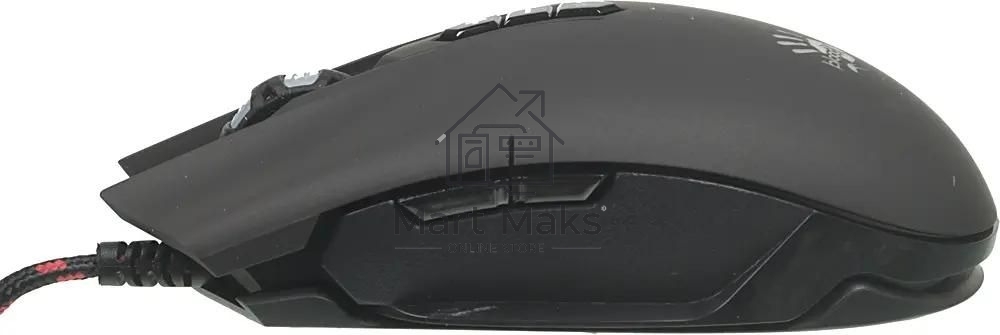 Мышь проводная A4Tech Bloody Q80 черный, 3200 dpi, USB, кнопки - 8