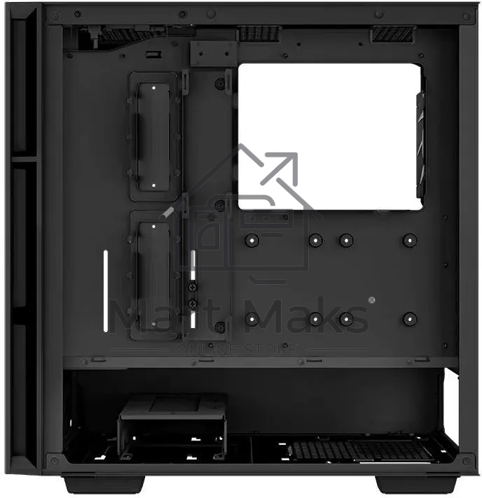 Компьютерный корпус DeepCool CH560 черный (R-CH560-BKAPE4-G-1) (ATX, без БП, 2хUSB, с окном)