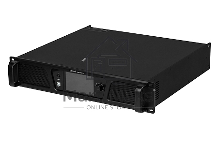 Усилитель INTREND ITAMP-4x2K-TD четырехканальный, 4x1500W/8Ом, 4x2000W/4Ом, 4x600/70V, мостовой режим: 2х3200W/8Ом; 4х1250/100V, поддержка Dante, встроенный DSP