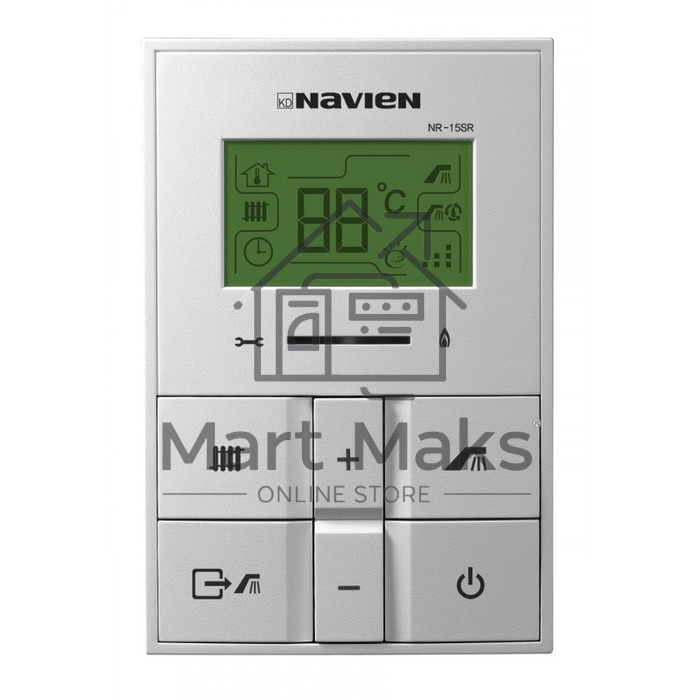 Котёл газовый Navien Deluxe C Plus Coaxial 20K, 2-ух контр, коаксиал., закрытая камера сгорания