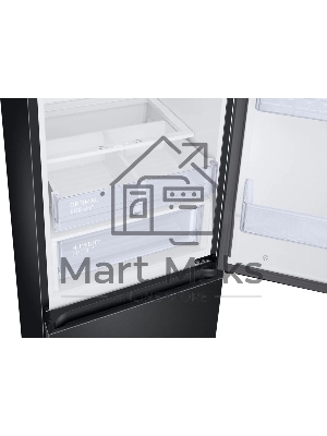 Холодильник Samsung RB34C675EBN/EF черный двухкамерный 230/114л морозилка снизу, No Frost