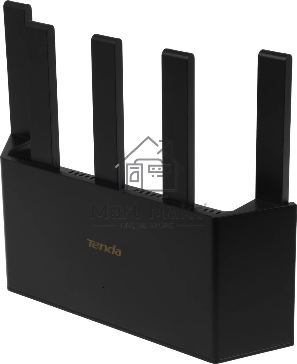 Двухдиапазонный Wi-Fi 6 роутер Tenda TX2L Pro AX1500, до 300 Мбит/с на 2,4 ГГц + до 1201 Мбит/с на 5 ГГц, LAN 3x1Гбит/с