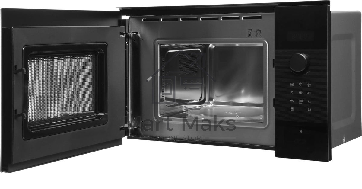 Встраиваемая микроволновая печь Bosch BFL524MB2 черный 20л. 800Вт