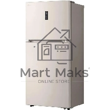 Холодильник LG GR-B922FEBM бежевый двухкамерный 428/184л морозилка сверху, No Frost