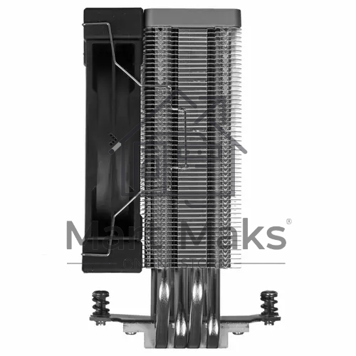Кулер для процессора DEEPCOOL AK400 черный, 120 мм, алюминий/медь, 1850 об/мин, 29 дБ, 4 pin, 220 Вт, 155 мм