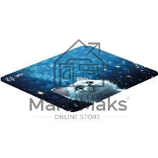 Коврик для мыши Cactus белый Cat 300x250x3мм (CS-MPC-D11M)