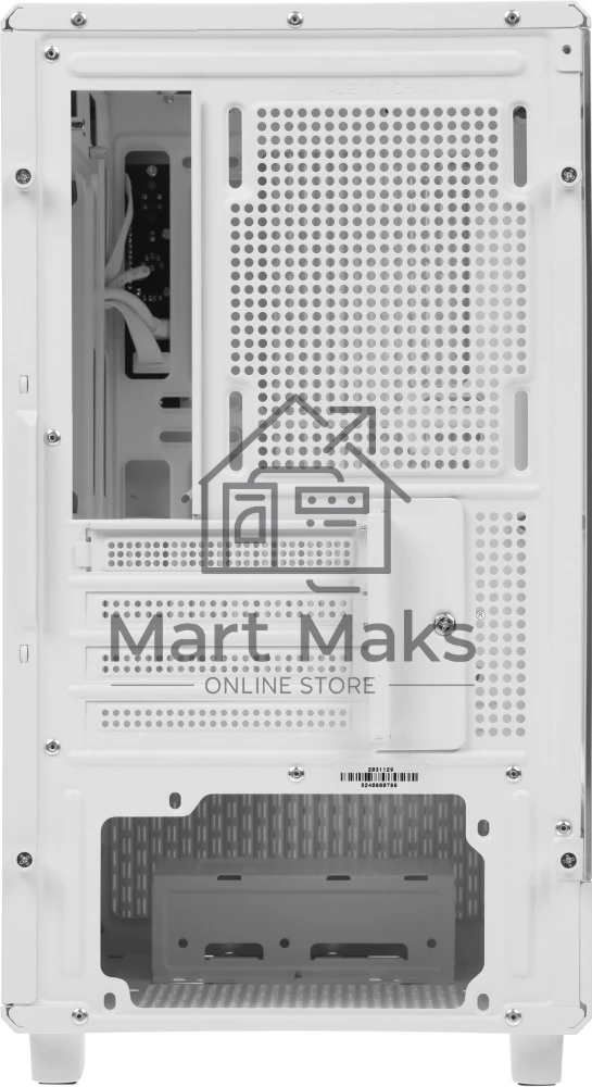Компьютерный корпус Accord M3301 белый без БП mATX 1xUSB2.0 1xUSB3.0 1xUSB3.1 audio bott PSU