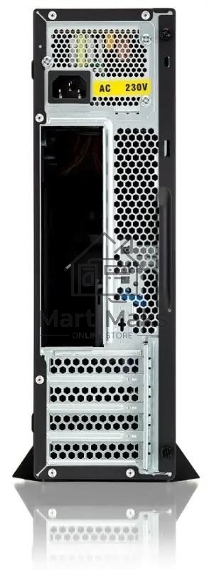 Компьютерный корпус Foxline FL-211-TFX300S с блоком питания 300Вт, mATX case, black, w/PSU TFX 300W, w/2xUSB2.0+2xUSB3.0, w/pwr cord, w/ 8cm FAN