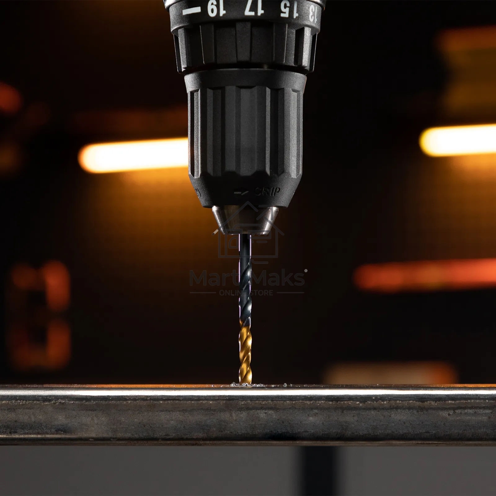 Сверло по металлу Denzel 4,2 мм, HSS-Tin, Golden Tip, 10 шт.