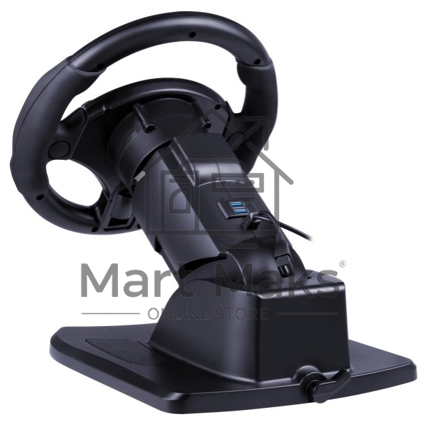 Игровой руль Defender Glazer черный