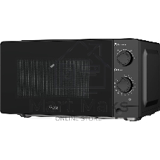 Микроволновая печь Oasis MW-70XB черный, 20 л, 700 Вт, переключатели - поворотный механизм