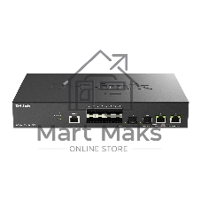 Коммутатор D-Link DGS-1210-10XS/ME/C1A, 8×1 Гбит/с SFP + 2×10 Гбит/с Combo, управляемый