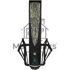 Микрофон конденсаторный sE Electronics RNR1 инструментальный, ленточный, 20 Гц-25 кГц, восьмерка, 25 mV/Pa, 135 дБ, комплектация: держатель-паук, металлический кейс и деревянный кейс с микрофоном