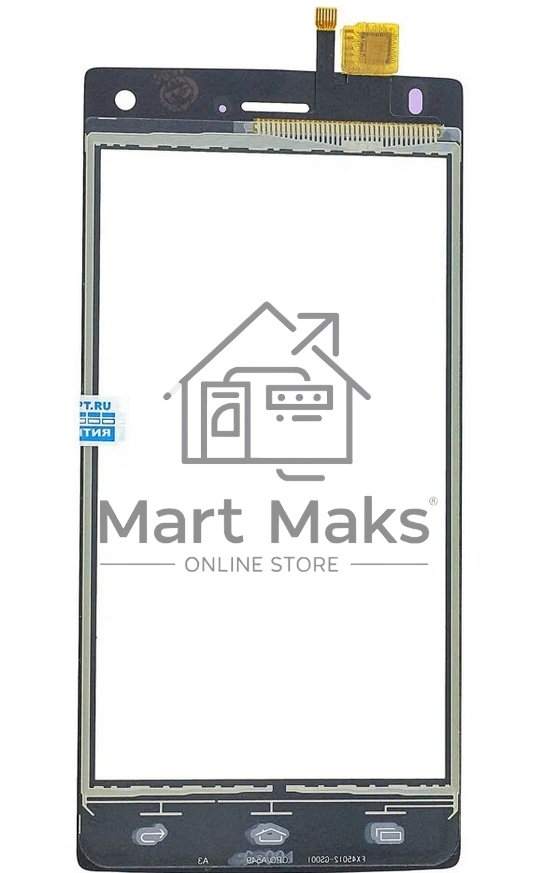 Сенсорное стекло (тачскрин) для Fly FS452 Nimbus 2, черное