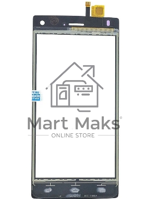 Сенсорное стекло (тачскрин) для Fly FS452 Nimbus 2, черное