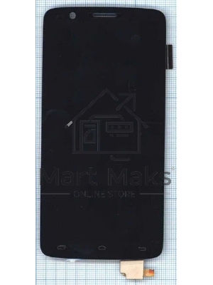 Дисплей для Fly IQ4409 Era Life 4 Quad, черный