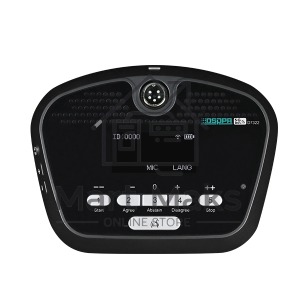 Микрофон DSPPA 5G WiFi Conference Delegate Microphone with Voting Function