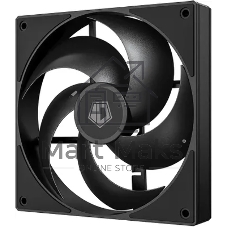 Вентилятор для корпуса ID-COOLING AS-140-K DUET черный, 140 мм, 1800 об/мин, 24.9 дБ, 4 pin