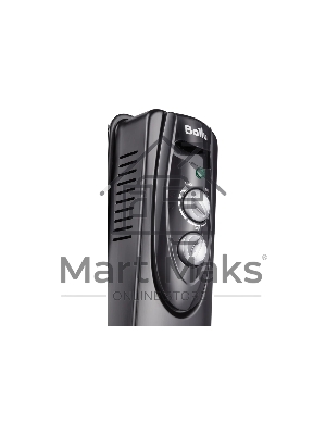 Обогреватель масляный Ballu Classic Black BOH/CL-05BRN 1000 (5 секций) черный, 1000 Вт, 15 м2, термостат