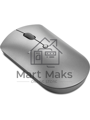 Мышь беспроводная Lenovo 600 светло-серый, 2400 dpi, Bluetooth, кнопки - 4