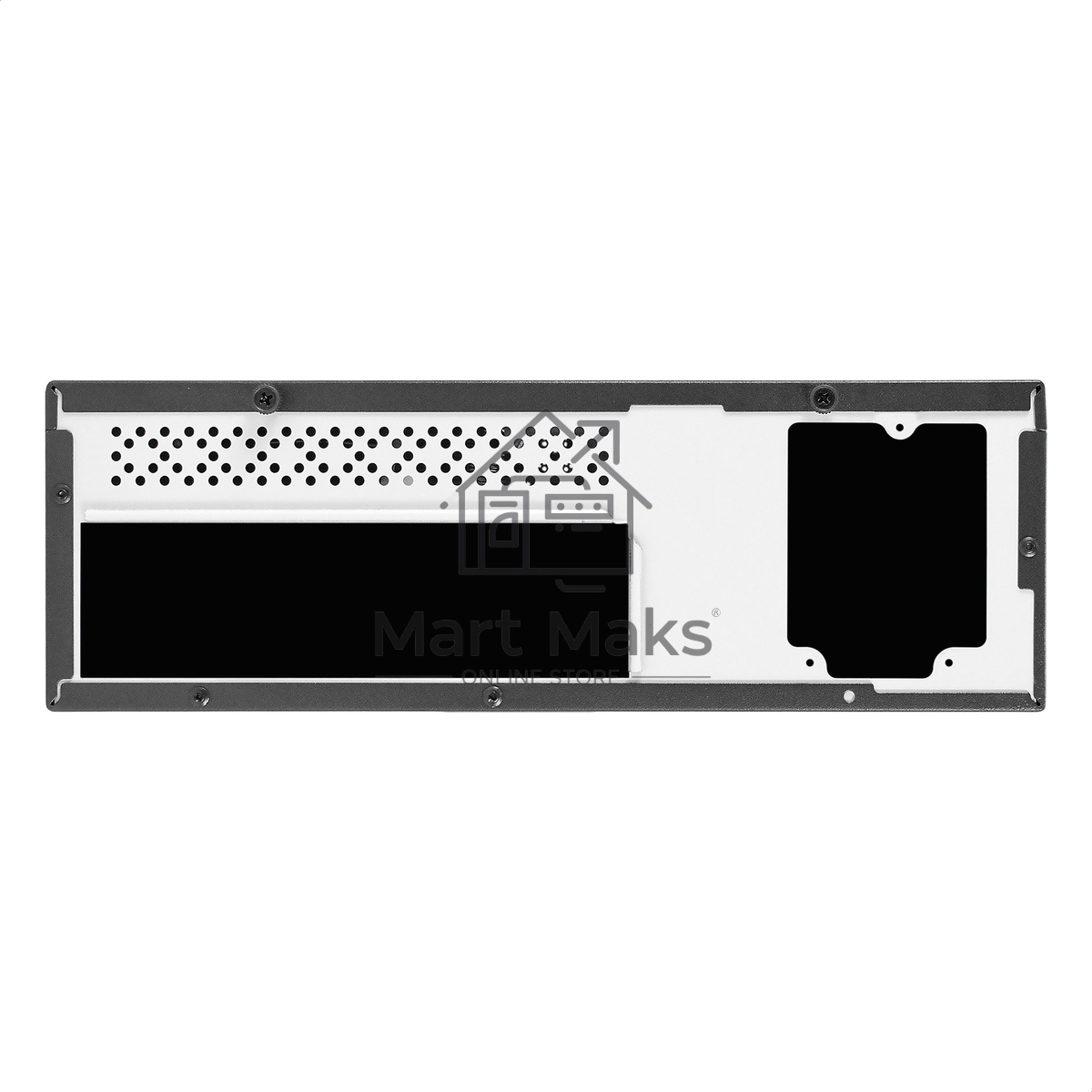 Компьютерный корпус Desktop ExeGate EX294018RUS FL-102 (mini-ITX, без БП, 2*USB+1*USB 3.0, аудио, черный)