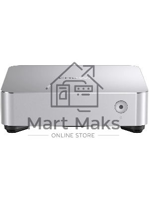 Компьютер Мини Chuwi AuBox Ryzen 7 8745HS (3.8) 32Gb SSD 1Tb 780M Win 11Pro 2x2.5GbitEth WiFi BT 120W серебристый/черный