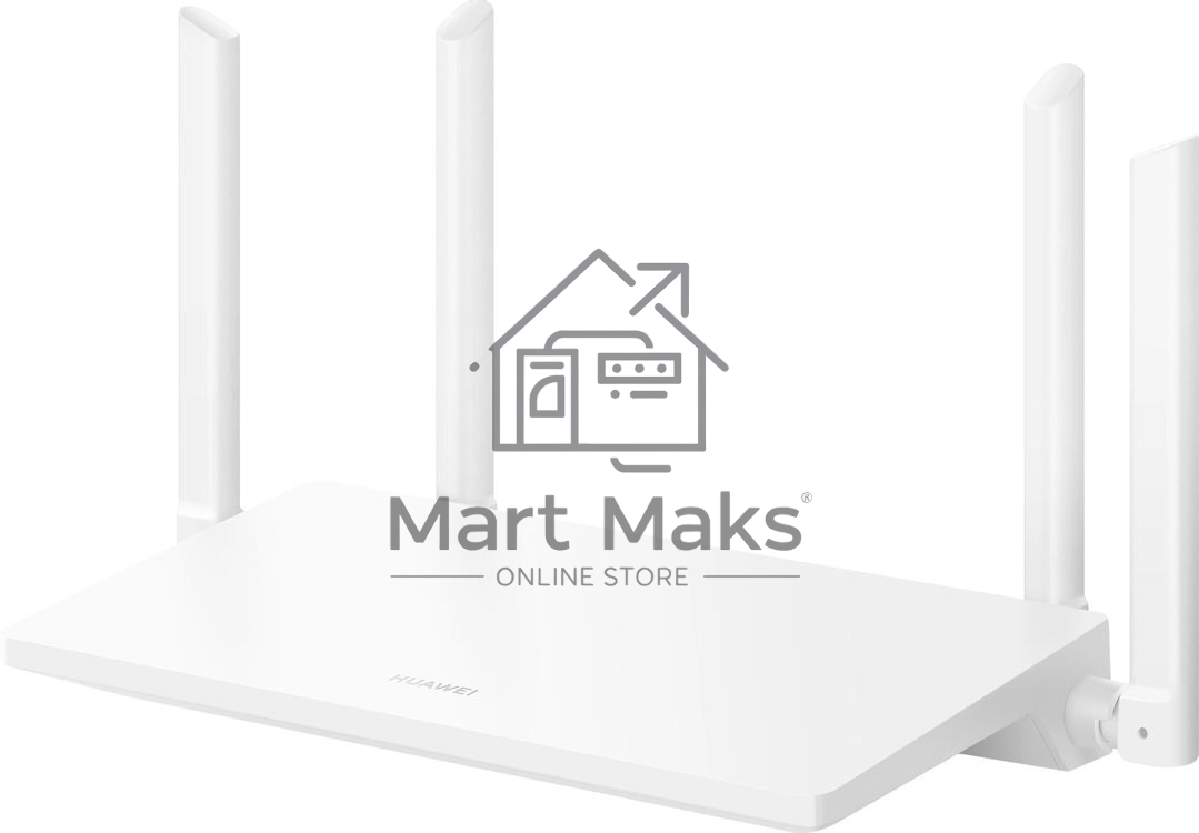 Роутер беспроводной Huawei WiFi AX2 WS7001-22 (53030ADX) AX1500 10/100/1000BASE-T белый
