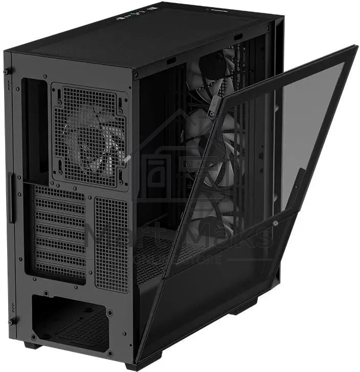 Компьютерный корпус DeepCool CH560 черный (R-CH560-BKAPE4-G-1) (ATX, без БП, 2хUSB, с окном)