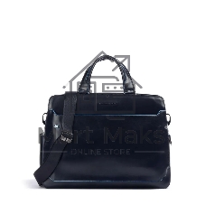 Сумка для ноутбука Piquadro Blue Square CA6590B2/BLU2, натур.кожа, темно-синий