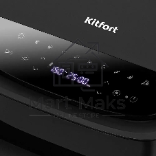 Аэрогриль Kitfort КТ-2289 2200Вт черный/серебристый