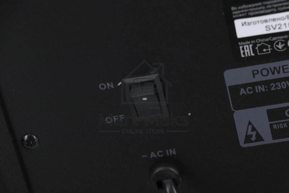 Акустическая система 2.1 SVEN MS-2080/70 Watt/~220V 50Hz/FM-тюнер, USB/SD, дисплей/BLUETOOTH/ПДУ/Black