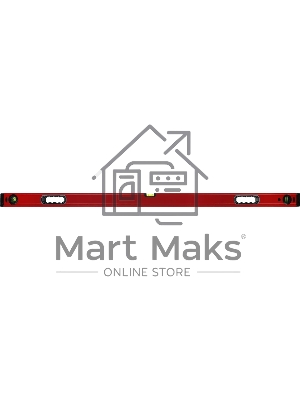 Уровень RGK U4150 пузырьковый 3глаз. магнит. красный (776073)