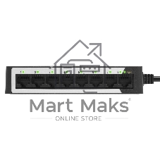 Коммутатор ExeGate EDGS-2108D, 8×1 Гбит/с, управляемый